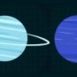 Uranus et Neptune // Source : Numerama/Nino Barbey Uranus et Neptune // Source : Numerama/Nino Barbey