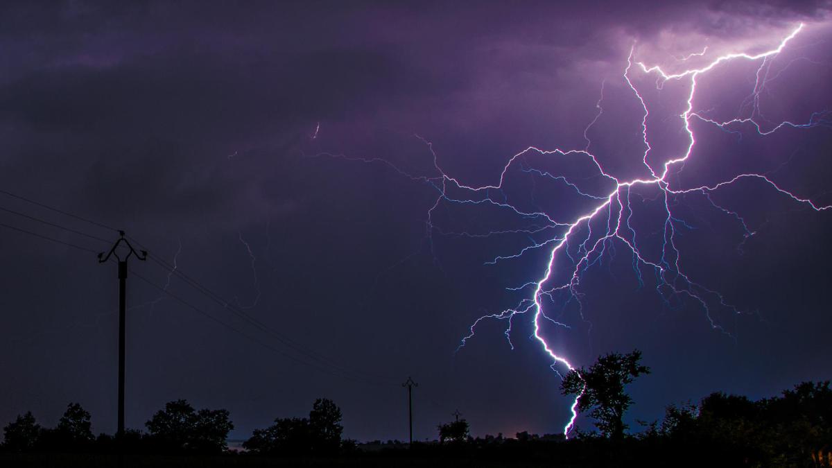 Orage. // Source : Pexels/Alexandre Bringer (photo recadrée) Orage. // Source : Pexels/Alexandre Bringer (photo recadrée)