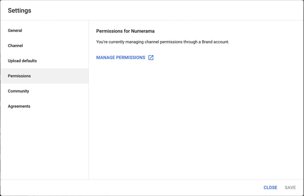 Permissions YouTube Numerama Permissions YouTube Numerama