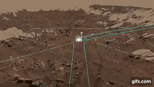 « Hit the road, Percy ! » // Source : Capture d'écran YouTube NASA Jet Propulsion Laboratory « Hit the road, Percy ! » // Source : Capture d'écran YouTube NASA Jet Propulsion Laboratory