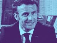 Emmanuel Macron // Source : Montage Numerama / Screenshot YouTube/Booska-P
