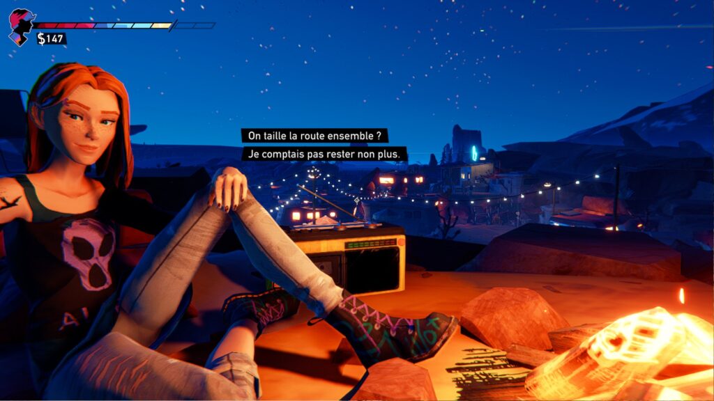 Vous croiserez à plusieurs reprises le personnage de Zoe. // Source : DigixArt Vous croiserez à plusieurs reprises le personnage de Zoe. // Source : DigixArt