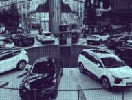 Salon auto de Lyon et son hall dédié aux électriques // Source : Numerama/RB Salon auto de Lyon et son hall dédié aux électriques // Source : Numerama/RB