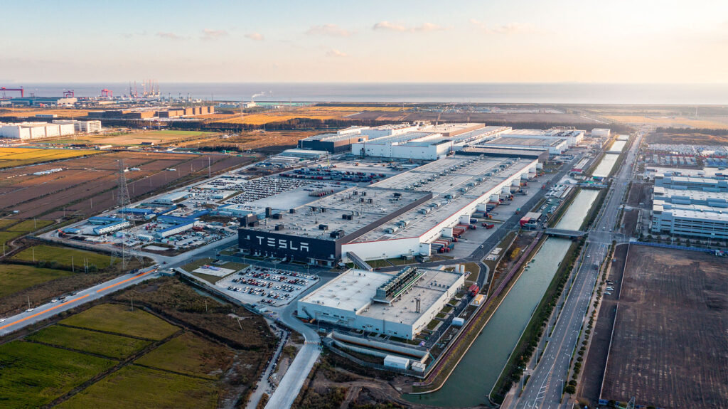 Tesla Gigafactory Shanghai // Source : Tesla Tesla Gigafactory Shanghai // Source : Tesla