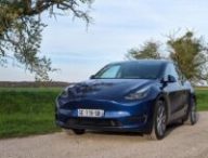 Tesla Model Y // Source : Raphaelle Baut pour Numerama