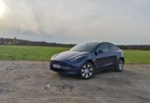 Tesla Model Y // Source : Raphaelle Baut pour Numerama Tesla Model Y // Source : Raphaelle Baut pour Numerama