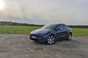 Tesla Model Y // Source : Raphaelle Baut pour Numerama Tesla Model Y // Source : Raphaelle Baut pour Numerama