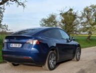 Tesla Model Y // Source : Raphaelle Baut pour Numerama Tesla Model Y // Source : Raphaelle Baut pour Numerama