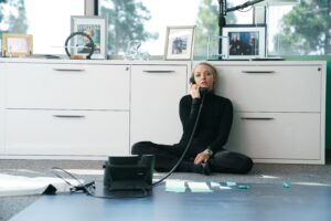 The Dropout plonge dans la psychologie d'Elizabeth Holmes // Source : Beth Dubber/Hulu
