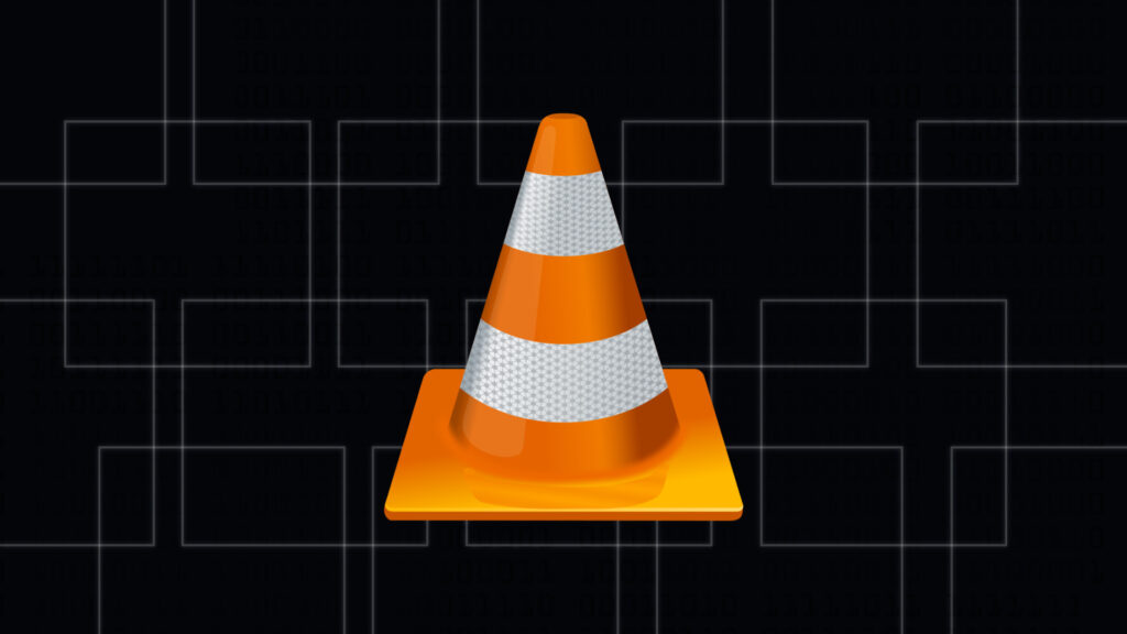 Logo de VLC. // Source : Wikimedia/CC/Richard C. G. Øiestad ; montage Numerama Logo de VLC. // Source : Wikimedia/CC/Richard C. G. Øiestad ; montage Numerama