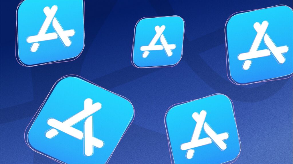 Le logo de l'App Store. // Source : Numerama Le logo de l'App Store. // Source : Numerama