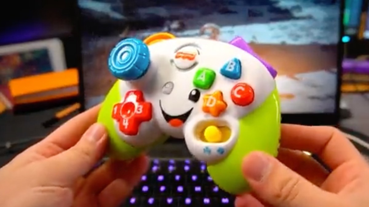 Manette Fisher-Price sur Elden Ring // Source : Twitter Rudeism Manette Fisher-Price sur Elden Ring // Source : Twitter Rudeism