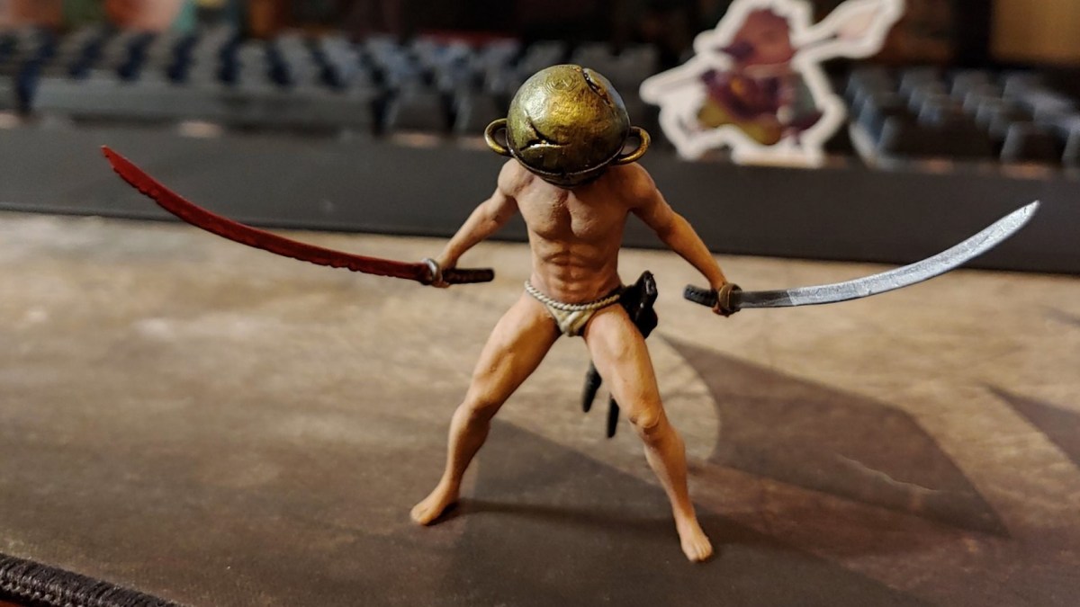 Figurine de Let Me Solo Her, héros d'Elden Ring // Source : Twitter Figurine de Let Me Solo Her, héros d'Elden Ring // Source : Twitter