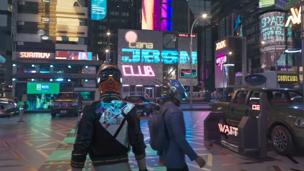 Cyberpunk 2077 sous Unreal Engine 5 // Source : Capture YouTube Cyberpunk 2077 sous Unreal Engine 5 // Source : Capture YouTube