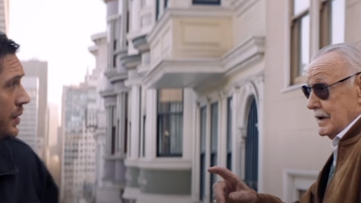 Stan Lee dans Venom // Source : Capture YouTube Stan Lee dans Venom // Source : Capture YouTube