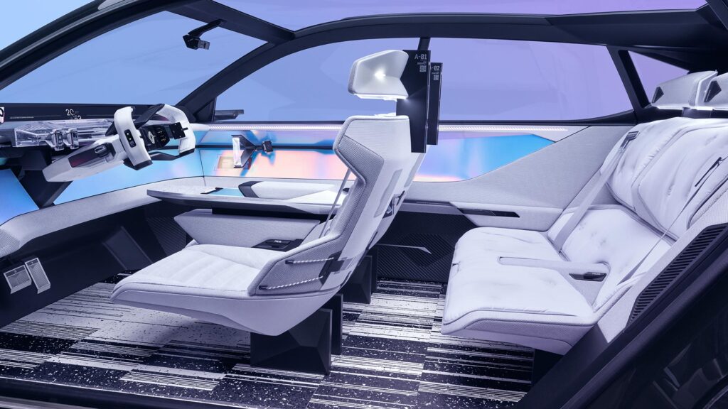 Intérieur concept Scénic Vision // Source : Renault Intérieur concept Scénic Vision // Source : Renault