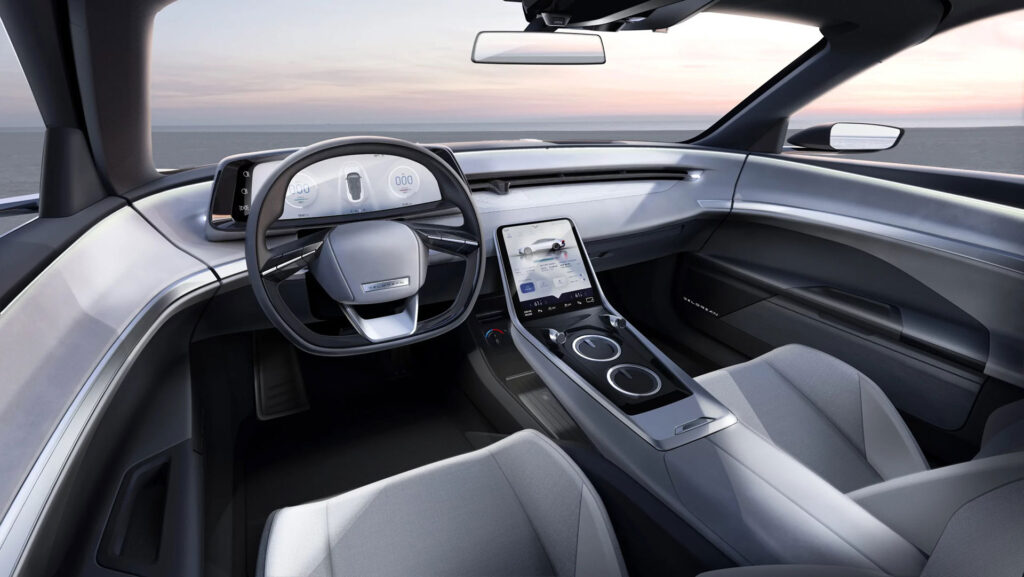 Intérieur DeLorean Alpha5 // Source : DeLorean Intérieur DeLorean Alpha5 // Source : DeLorean