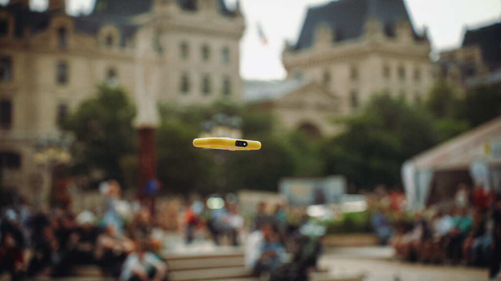 Drone Snap Pixy // Source : Louise Audry pour Numerama Drone Snap Pixy // Source : Louise Audry pour Numerama