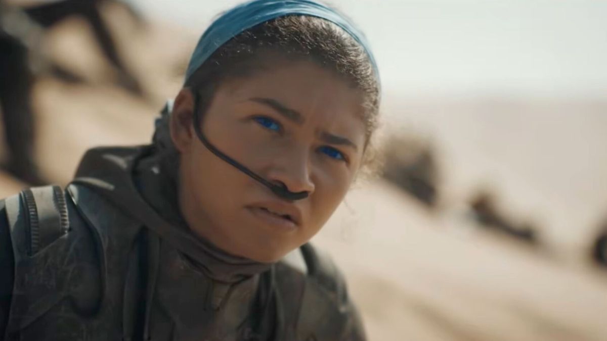Zendaya dans Dune 2. // Source : Warner Zendaya dans Dune 2. // Source : Warner