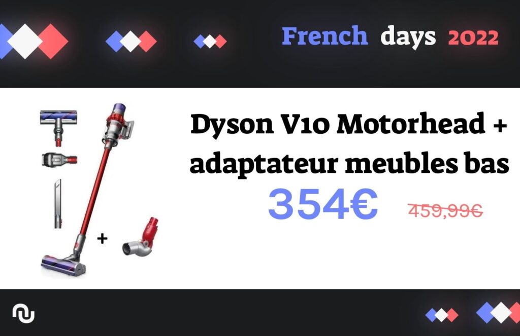 Dyson V10 Motorhead // Source : Dyson Dyson V10 Motorhead // Source : Dyson