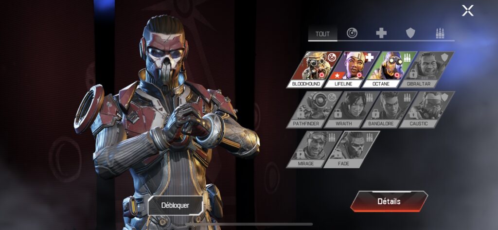 Le nouveau personnage, Fade Le nouveau personnage, Fade