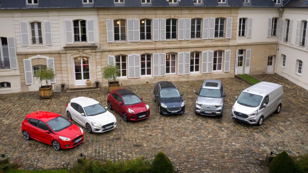 Une grande partie de la gamme Ford est connectée // Source : Ford Une grande partie de la gamme Ford est connectée // Source : Ford