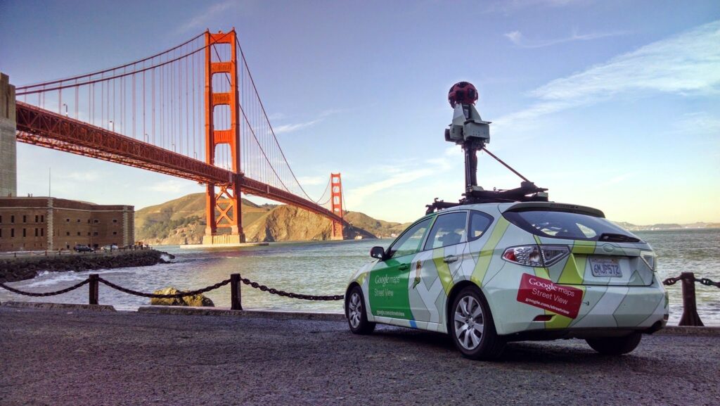 La voiture Street View à San Francisco. // Source : Google La voiture Street View à San Francisco. // Source : Google