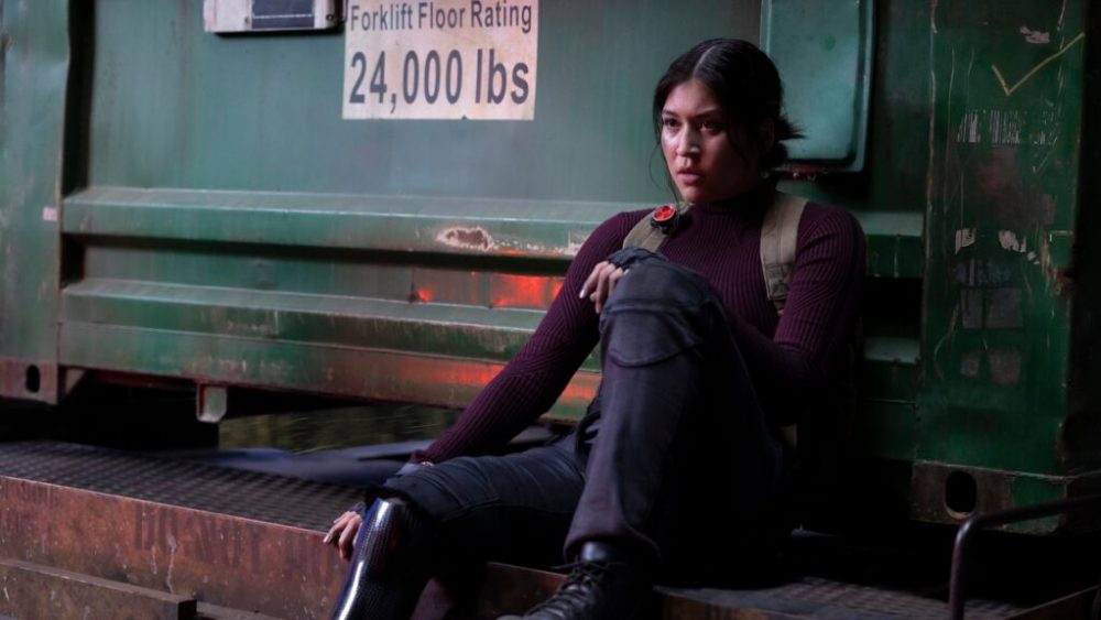 Alaqua Cox dans Marvel's Echo // Source : Disney+/Chuck Zlotnick Alaqua Cox dans Marvel's Echo // Source : Disney+/Chuck Zlotnick