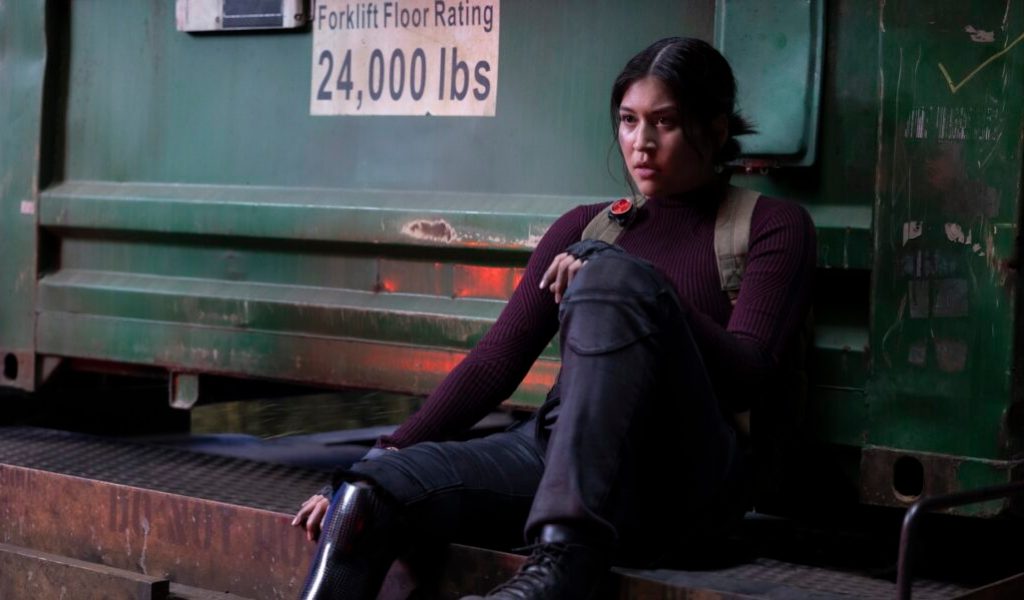 Alaqua Cox dans Marvel's Echo // Source : Disney+/Chuck Zlotnick Alaqua Cox dans Marvel's Echo // Source : Disney+/Chuck Zlotnick