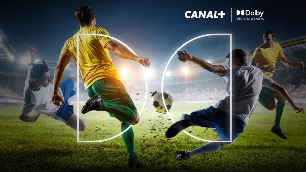 Image fournie par Canal+ et Dolby pour illustrer l'expérimentation. // Source : Canal+ Image fournie par Canal+ et Dolby pour illustrer l'expérimentation. // Source : Canal+