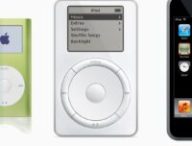 L'iPod mini, l'iPod et l'iPod touch, dans leurs premières versions. // Source : Apple