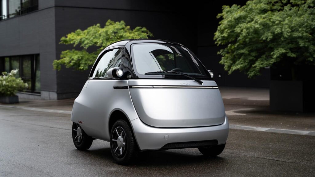 Microlino Pioneer // Source : Micro Microlino Pioneer // Source : Micro