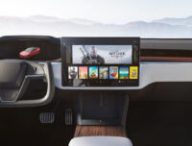 Le nouvel intérieur de la Model S // Source : Tesla