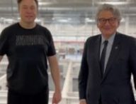Elon Musk avec Thierry Breton au Texas. // Source : Capture Twitter Elon Musk avec Thierry Breton au Texas. // Source : Capture Twitter
