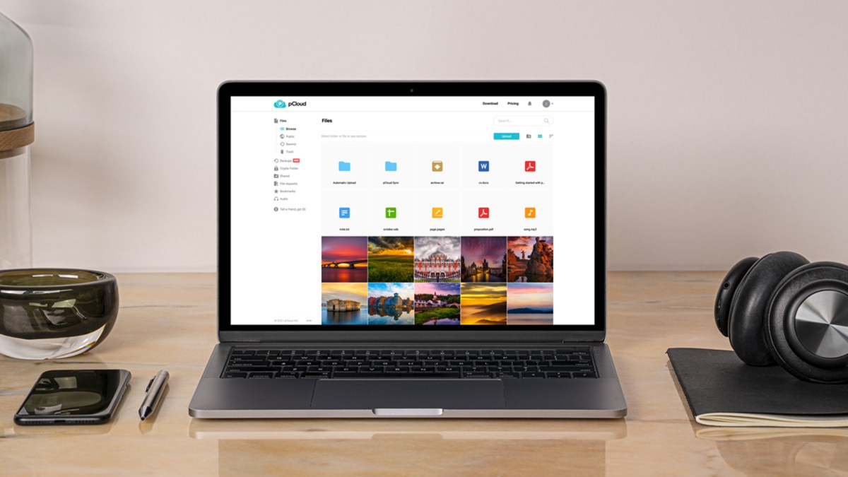 pCloud peut aussi être utilisé comme un disque virtuel pour agrandir l'espace de stockage de votre ordinateur // Source : pCloud pCloud peut aussi être utilisé comme un disque virtuel pour agrandir l'espace de stockage de votre ordinateur // Source : pCloud