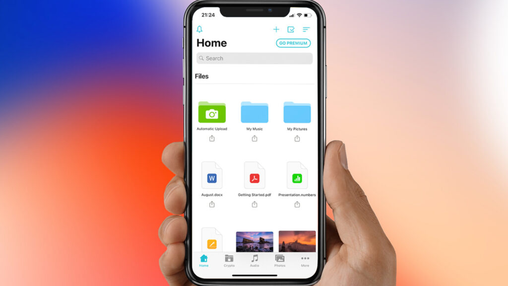 Sur smartphone comme sur ordinateur, l'interface pCloud est claire et simple à utiliser // Source : pCloud Sur smartphone comme sur ordinateur, l'interface pCloud est claire et simple à utiliser // Source : pCloud