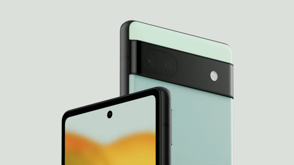 Le Google Pixel 6a. // Source : Google Le Google Pixel 6a. // Source : Google