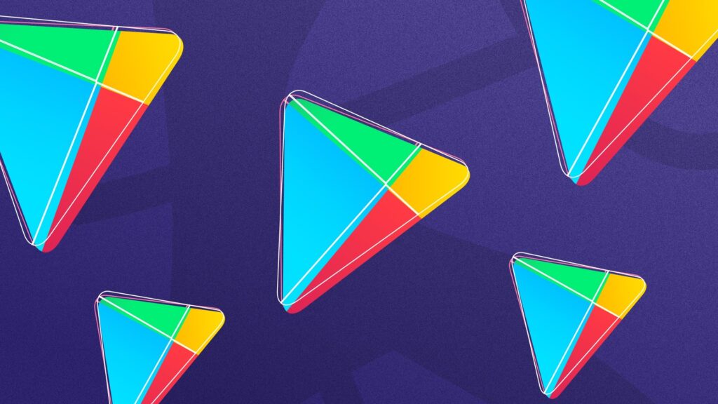 Le logo du Google Play Store. // Source : Numerama