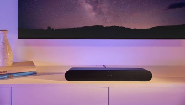 Barre de son Sonos Ray // Source : Sonos Barre de son Sonos Ray // Source : Sonos