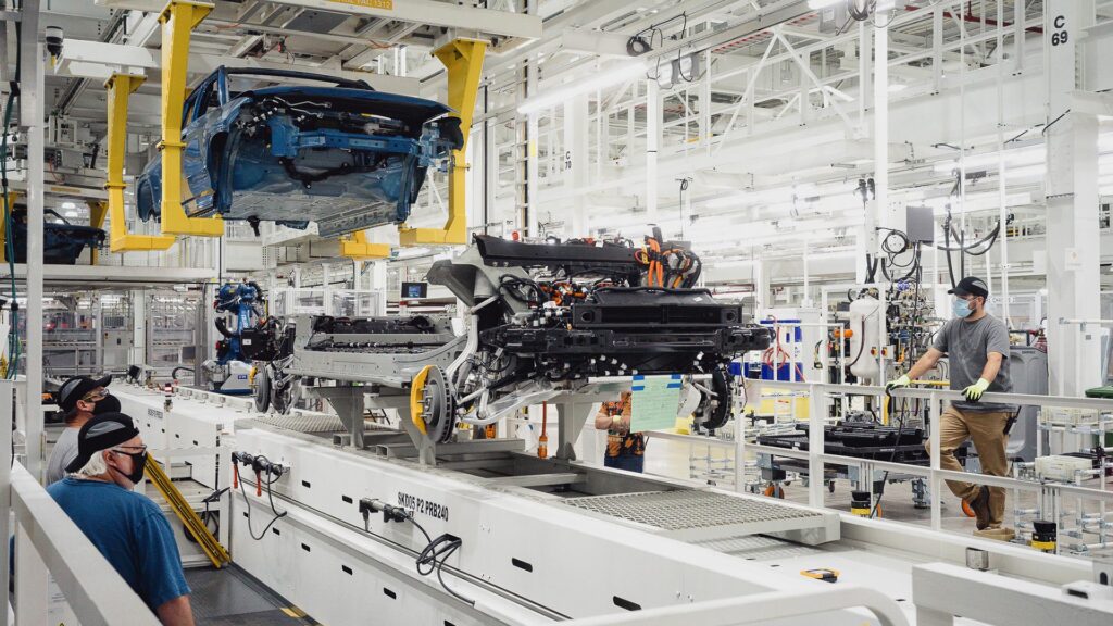 Usine Rivian // Source : Rivian Usine Rivian // Source : Rivian