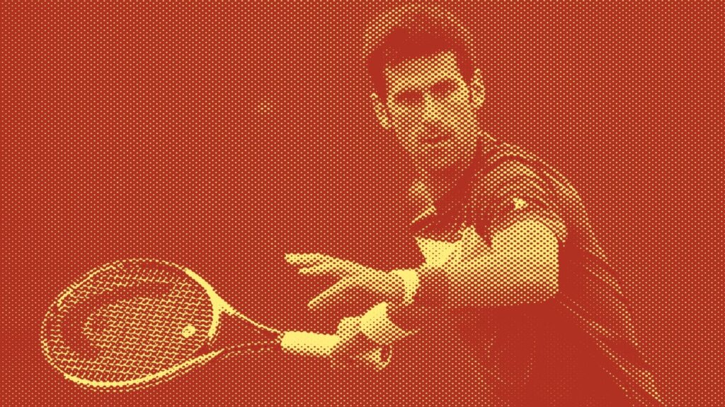Novak Djokovic. // Source : Wikipedia (montage Numerama) Novak Djokovic. // Source : Wikipedia (montage Numerama)