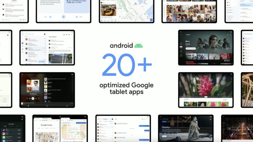 Google promet plein de mises à jour pour ses applications. // Source : Google Google promet plein de mises à jour pour ses applications. // Source : Google