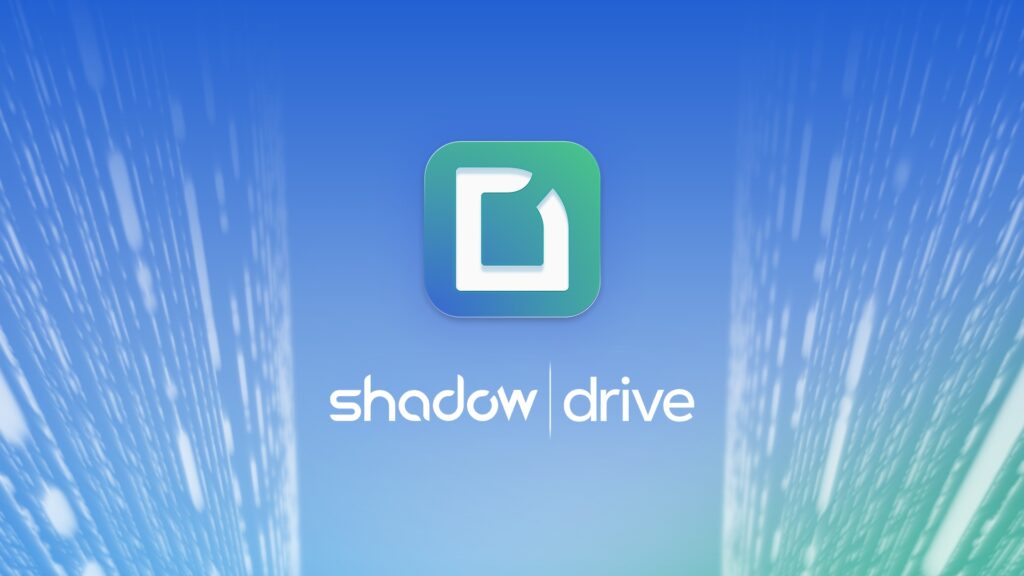Le logo de Shadow Drive. // Source : Shadow Le logo de Shadow Drive. // Source : Shadow