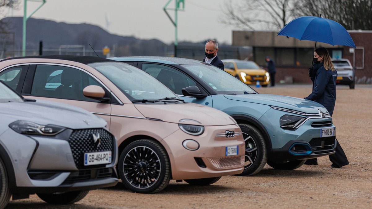 Une partie de la gamme électrique Stellantis // Source : Stellantis - stephane sby balmy Une partie de la gamme électrique Stellantis // Source : Stellantis - stephane sby balmy