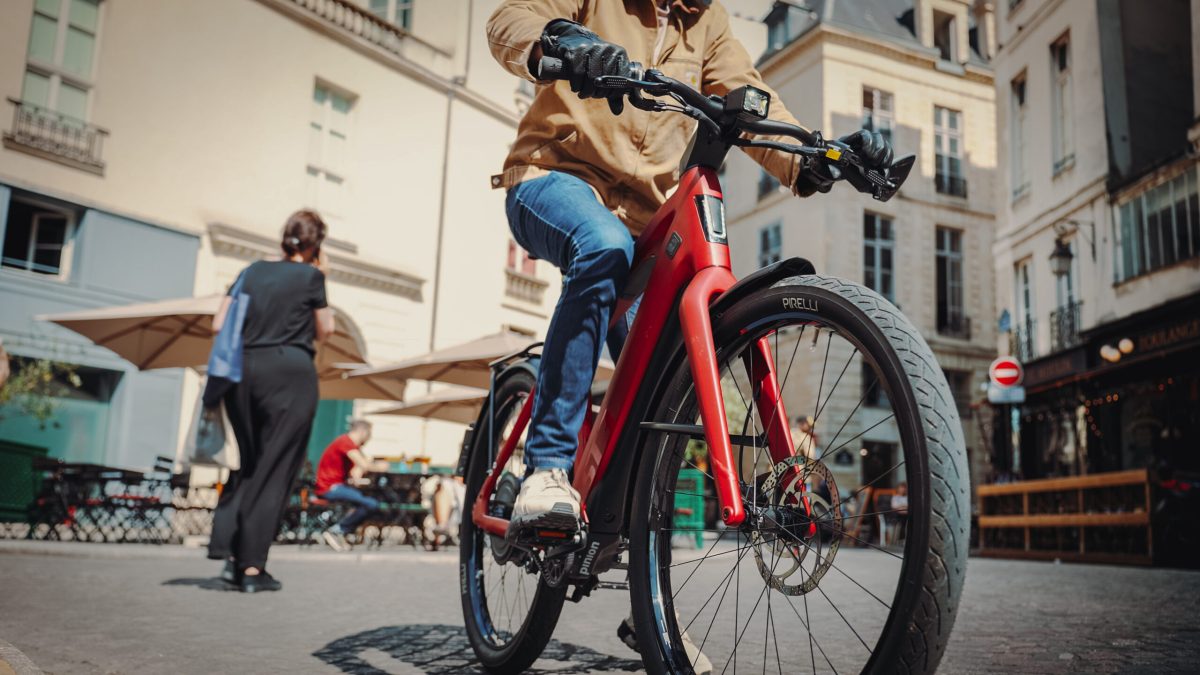 Stromer ST3 Pinion LE // Source : Louise Audry pour Numerama Stromer ST3 Pinion LE // Source : Louise Audry pour Numerama