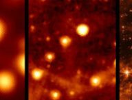 Images obtenues par des télescopes infrarouges. // Source : Via Twitter @SETIInstitute