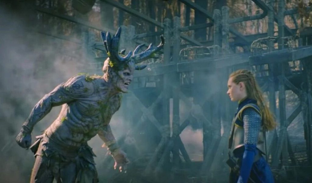 Les effets spéciaux du Tournoi d'Everrealm sont plutôt convaincants // Source : Disney+