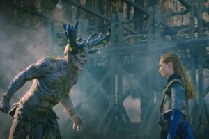 Les effets spéciaux du Tournoi d'Everrealm sont plutôt convaincants // Source : Disney+