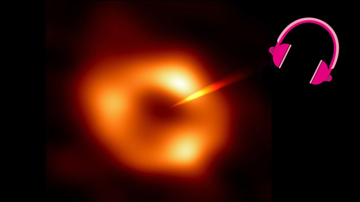 Source : ESO/EHT + casque Pixabay Source : ESO/EHT + casque Pixabay