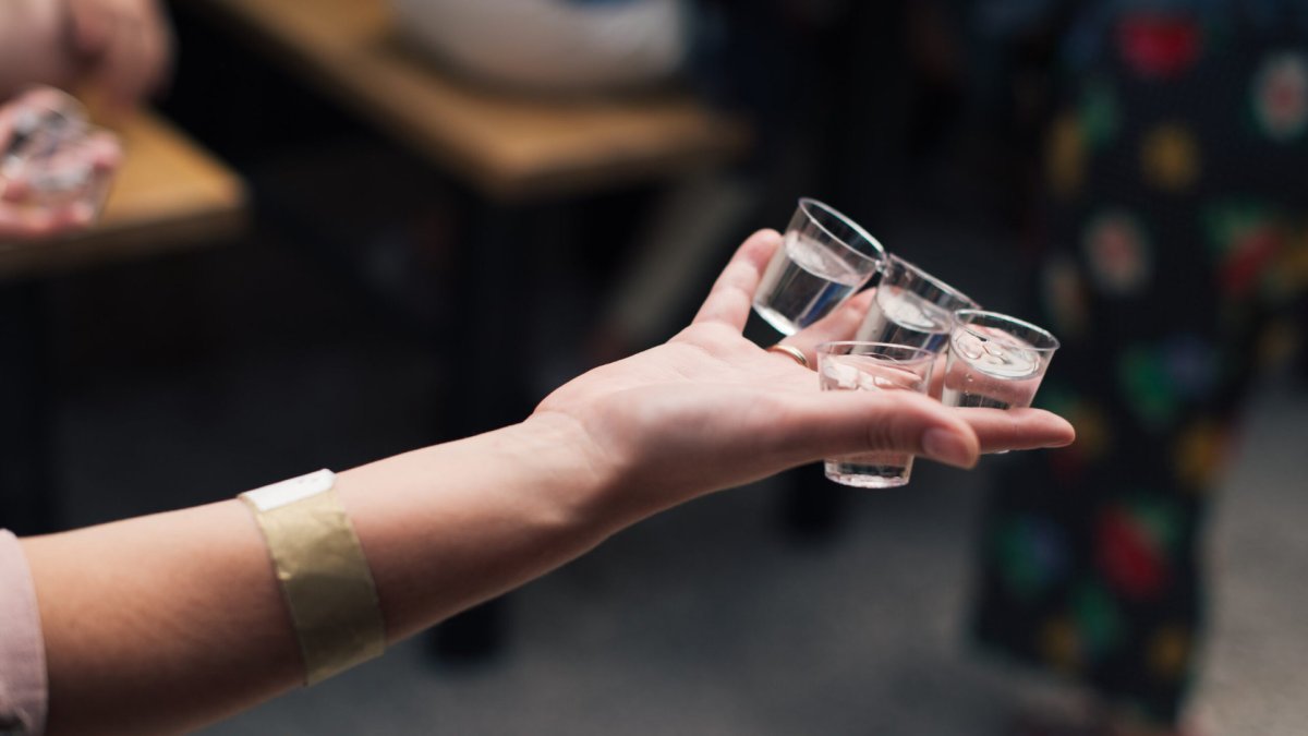 Verres d'alcool. // Source : Charlotte Harrison / Unsplash Verres d'alcool. // Source : Charlotte Harrison / Unsplash